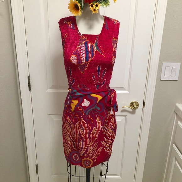 NWOT - Tropical Print Sarong & Elasticized Top - Picture 16 of 16